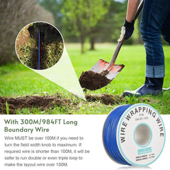 Electric Pet Fence Collars for Stubborn Dogs In-ground/Aboveground Pet Boundary Containment System Covers up to 1/2 Acre