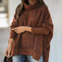 All Match  Simple Long Batwing Sleeve Autumn Top Skin-friendly Women Shirt Pullover   for School