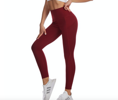 Women's Yoga Pants Running Workout Leggings with Pocket Fitness