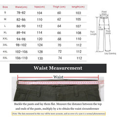 2024 City Tactical Pants Men  Cargo Trousers Multi-pocket Waterproof Pant Casual Outdoor Training Overalls Clothing Hiking