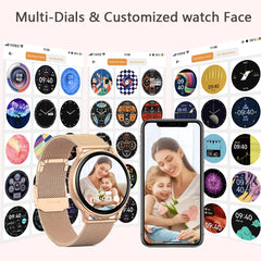 WEEDOM 2023 Bluetooth Call Smart Watch Women Custom Dial Watches Men Sport Fitness Tracker Heart Rate Smartwatch For Android IOS