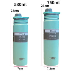 530/750ML Thermos Bottle Stainless Steel Vacuum Flask Insulated Water Bottle Travel Cup For children Coffee Mug Termica