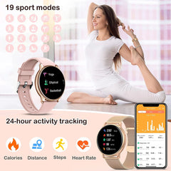 WEEDOM 2023 Bluetooth Call Smart Watch Women Custom Dial Watches Men Sport Fitness Tracker Heart Rate Smartwatch For Android IOS